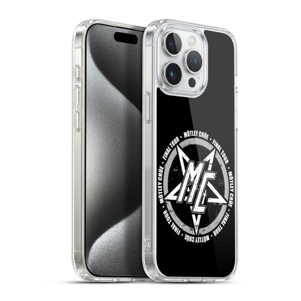 Motley Crue Tours MC Final Tour Soft Gel Case for Apple iPhone 15 Pro Max & MagSafe