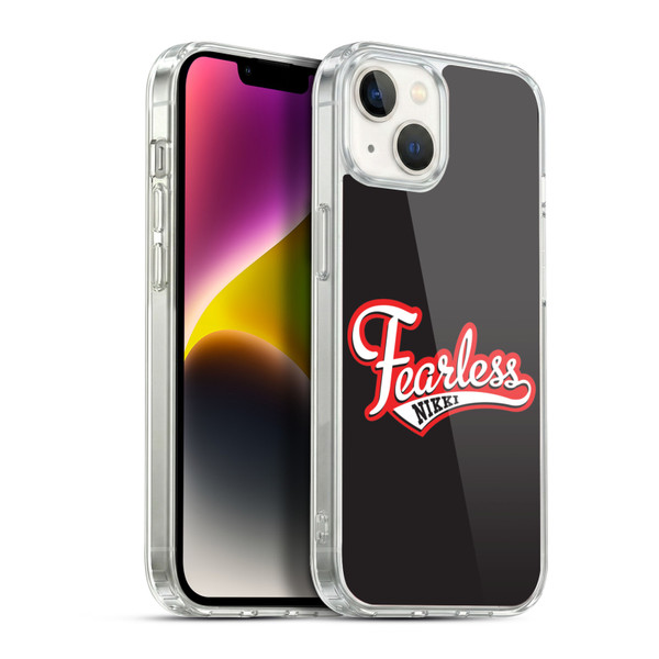 WWE Nikki Bella Fearless Soft Gel Case for Apple iPhone 14 Plus & MagSafe