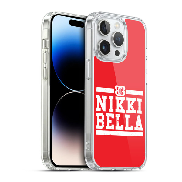 WWE Nikki Bella Logotype Soft Gel Case for Apple iPhone 14 Pro & MagSafe