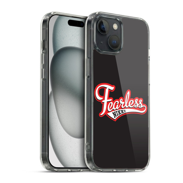 WWE Nikki Bella Fearless Soft Gel Case for Apple iPhone 15 & MagSafe