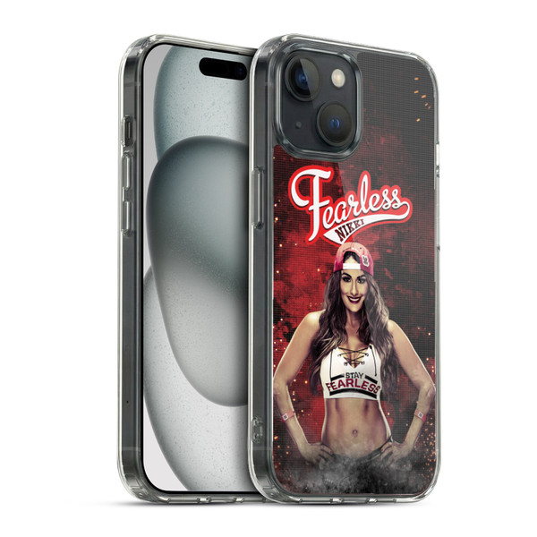WWE Nikki Bella LED Image Soft Gel Case for Apple iPhone 15 & MagSafe