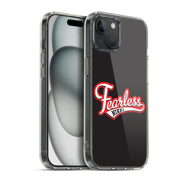 WWE Nikki Bella Fearless Soft Gel Case for Apple iPhone 15 Plus & MagSafe