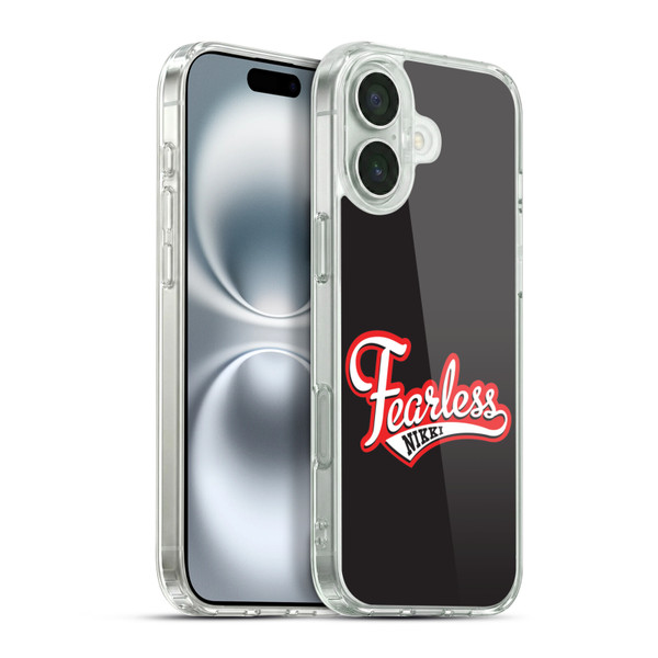 WWE Nikki Bella Fearless Soft Gel Case for Apple iPhone 16 Plus & MagSafe