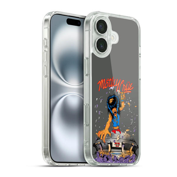 Motley Crue Tours Allister Fiend Soft Gel Case for Apple iPhone 16 Plus & MagSafe