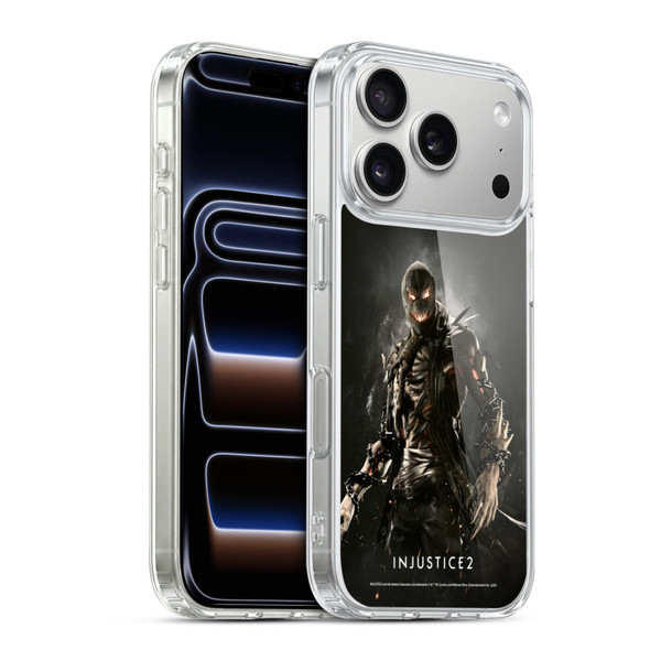 Injustice 2 Characters Scarecrow Soft Gel Case for Apple iPhone 17 Pro