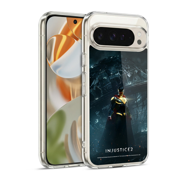 Injustice 2 Characters Superman Soft Gel Case for Google Pixel 9 / Pixel 9 Pro