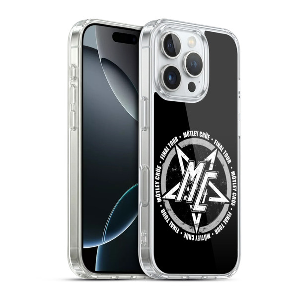 Motley Crue Tours MC Final Tour Soft Gel Case for Apple iPhone 16 Pro & MagSafe