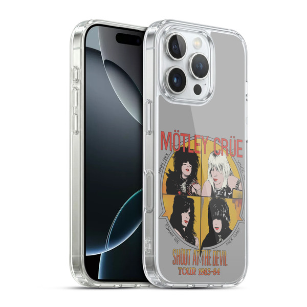 Motley Crue Tours SATD Vintage Soft Gel Case for Apple iPhone 16 Pro & MagSafe