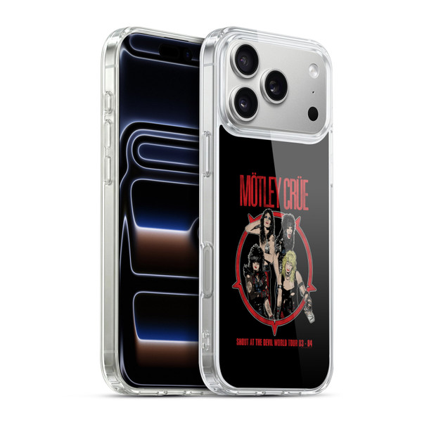 Motley Crue Tours SATD Soft Gel Case for Apple iPhone 17 Pro Max