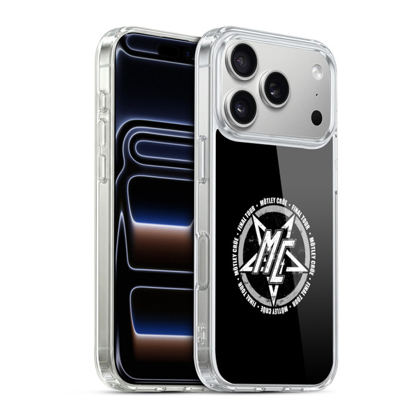 Motley Crue Tours MC Final Tour Soft Gel Case for Apple iPhone 17 Pro