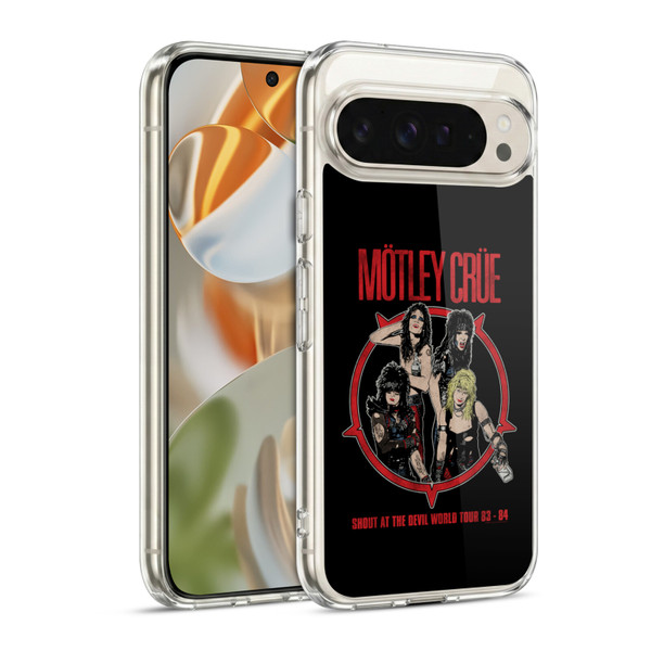 Motley Crue Tours SATD Soft Gel Case for Google Pixel 9 / Pixel 9 Pro