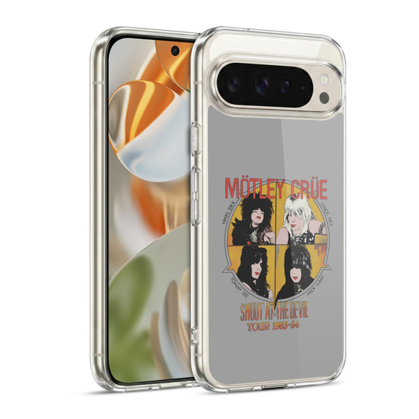 Motley Crue Tours SATD Vintage Soft Gel Case for Google Pixel 9 / Pixel 9 Pro