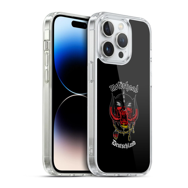 Motorhead Tours Deutschland Soft Gel Case for Apple iPhone 13 Pro & MagSafe