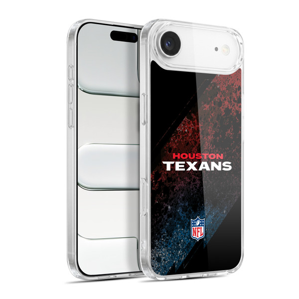 NFL Houston Texans Logo Blur Soft Gel Case for Apple iPhone 17 Air
