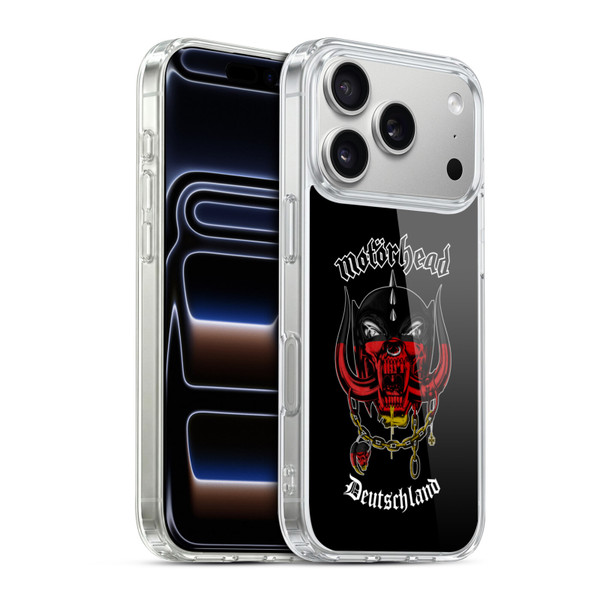Motorhead Tours Deutschland Soft Gel Case for Apple iPhone 17 Pro