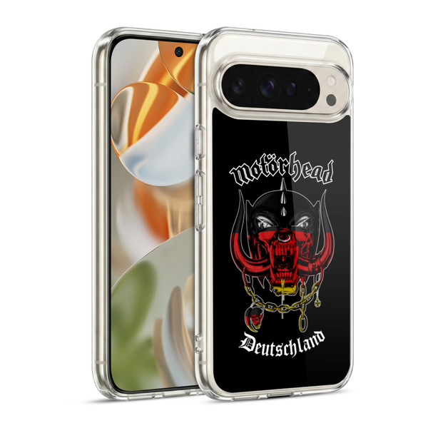 Motorhead Tours Deutschland Soft Gel Case for Google Pixel 9 / Pixel 9 Pro