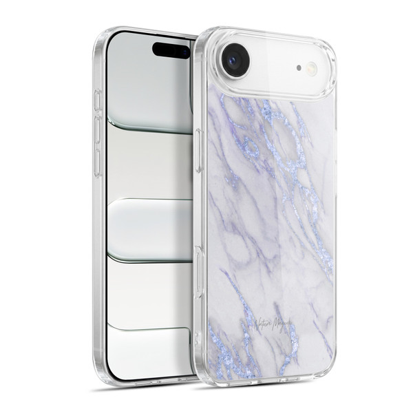 Nature Magick Marble Metallics Indigo Soft Gel Case for Apple iPhone 17 Air