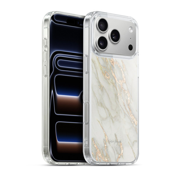 Nature Magick Marble Metallics Gold Soft Gel Case for Apple iPhone 17 Pro Max