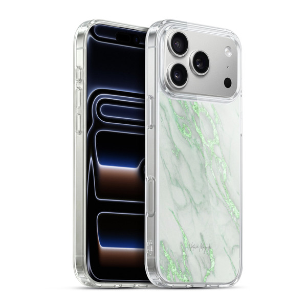 Nature Magick Marble Metallics Green Soft Gel Case for Apple iPhone 17 Pro Max