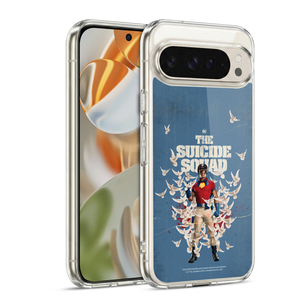 The Suicide Squad 2021 Character Poster Peacemaker Soft Gel Case for Google Pixel 9 / Pixel 9 Pro