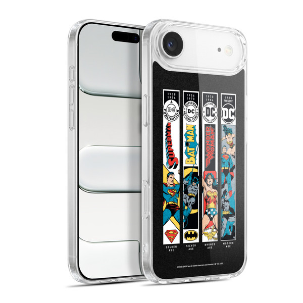 Justice League DC Comics 90th Anniversary Trinity Soft Gel Case for Apple iPhone 17 Air