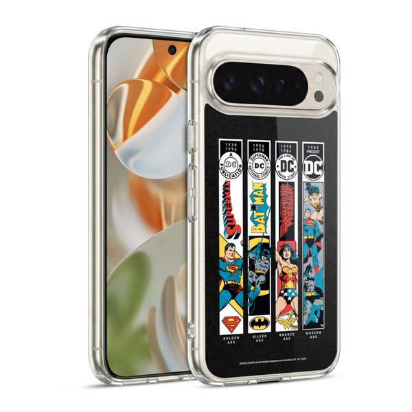 Justice League DC Comics 90th Anniversary Trinity Soft Gel Case for Google Pixel 9 / Pixel 9 Pro