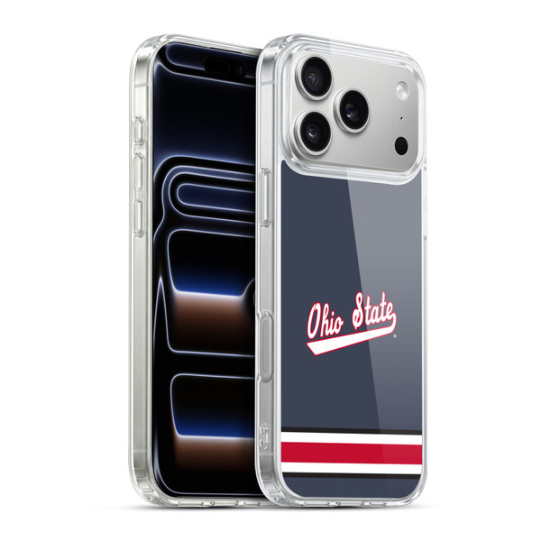 Ohio State University Jersey Hockey Outdoor Soft Gel Case for Apple iPhone 17 Pro Max