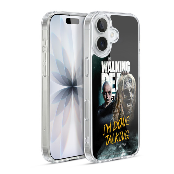 AMC The Walking Dead Season 9 Quotes Alpha Soft Gel Case for Apple iPhone 17
