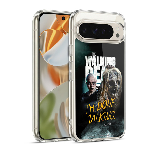 AMC The Walking Dead Season 9 Quotes Alpha Soft Gel Case for Google Pixel 9 / Pixel 9 Pro