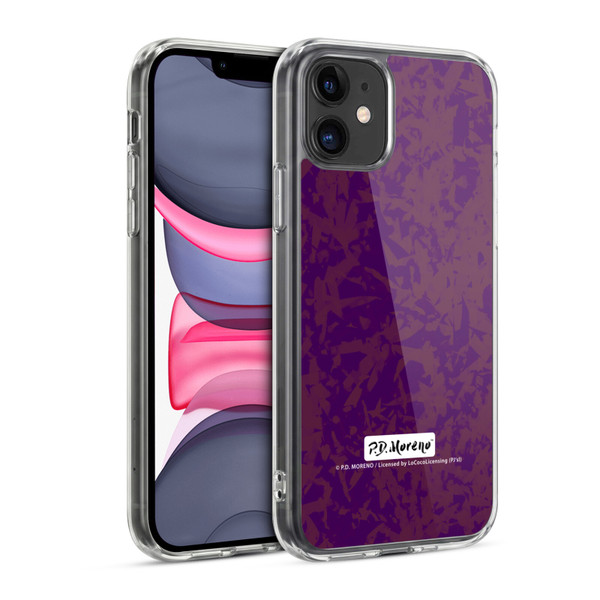 P.D. Moreno Patterns Violet Soft Gel Case for Apple iPhone 11