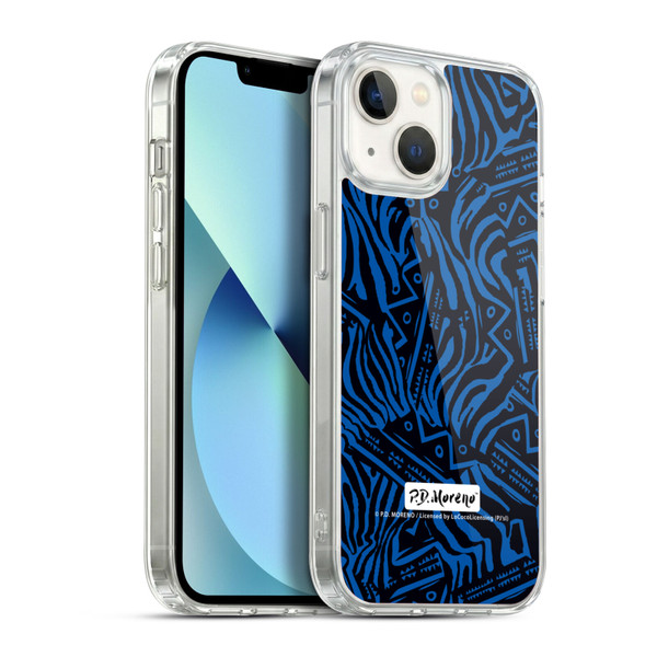 P.D. Moreno Patterns Tribal Zebra Soft Gel Case for Apple iPhone 13