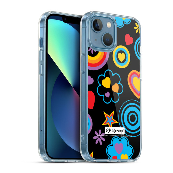 P.D. Moreno Patterns Retro Soft Gel Case for Apple iPhone 13 Mini & MagSafe