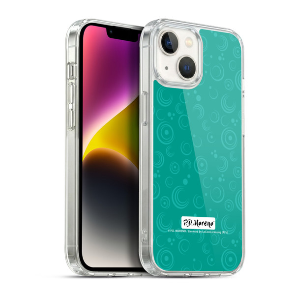 P.D. Moreno Patterns Circles Soft Gel Case for Apple iPhone 14
