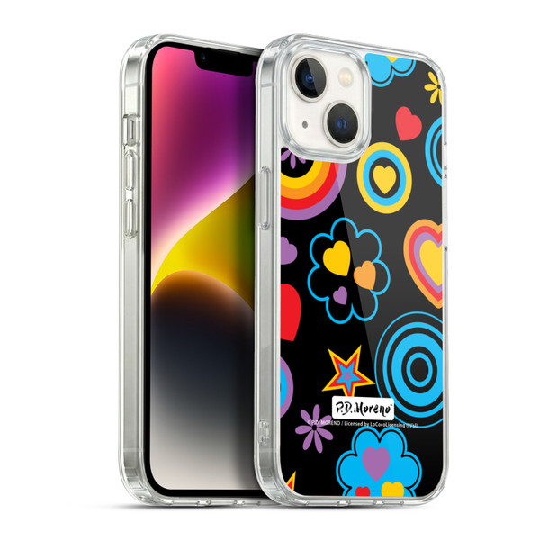 P.D. Moreno Patterns Retro Soft Gel Case for Apple iPhone 14