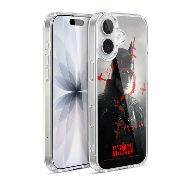 The Batman Posters Unmask The Truth Soft Gel Case for Apple iPhone 17