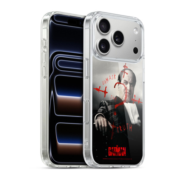 The Batman Posters Penguin Unmask The Truth Soft Gel Case for Apple iPhone 17 Pro