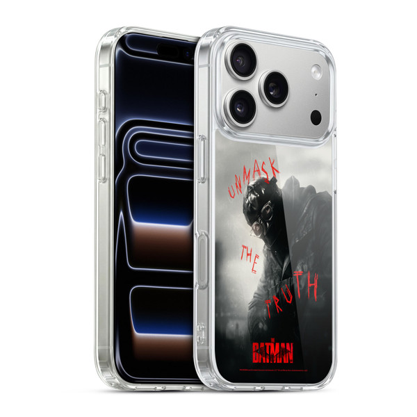 The Batman Posters Riddler Unmask The Truth Soft Gel Case for Apple iPhone 17 Pro
