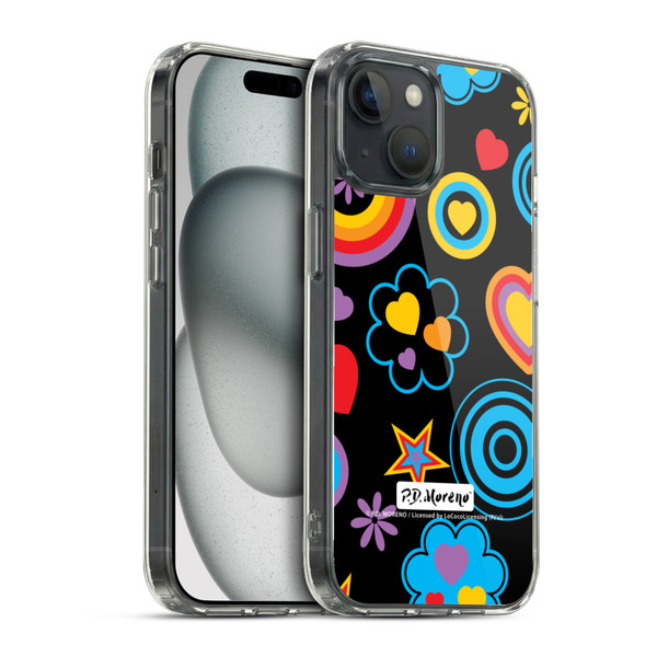 P.D. Moreno Patterns Retro Soft Gel Case for Apple iPhone 15 & MagSafe