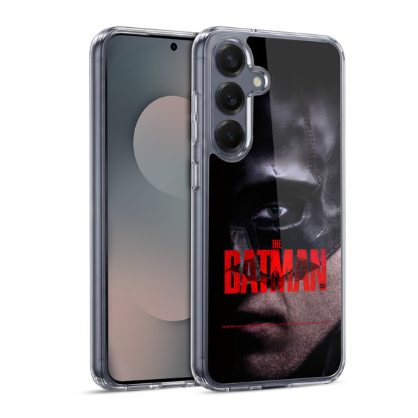 The Batman Posters Close Up Soft Gel Case for Samsung Galaxy S25 & MagSafe