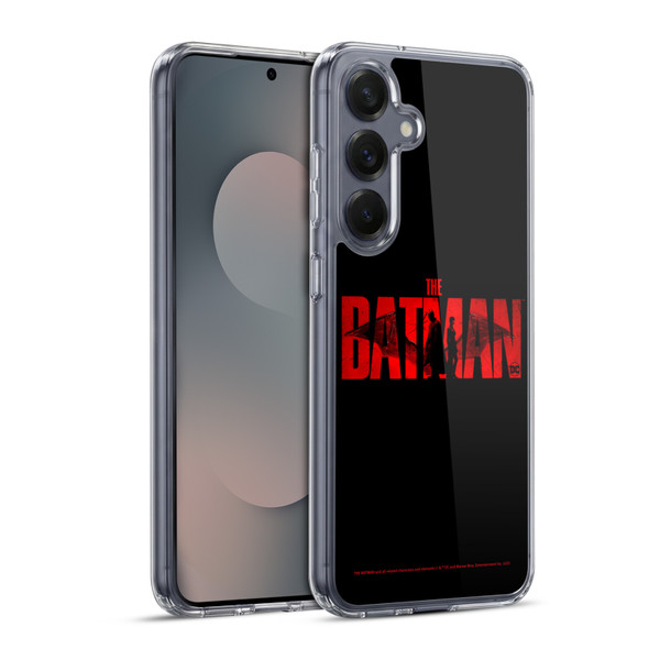 The Batman Posters Logo Soft Gel Case for Samsung Galaxy S25+ & MagSafe