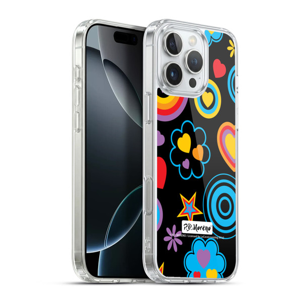 P.D. Moreno Patterns Retro Soft Gel Case for Apple iPhone 16 Pro Max & MagSafe