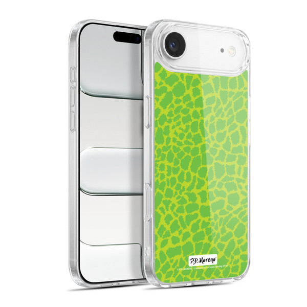 P.D. Moreno Patterns Lime Green Soft Gel Case for Apple iPhone 17 Air