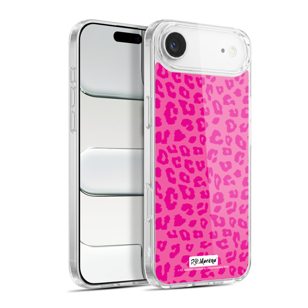 P.D. Moreno Patterns Pink Leopard Soft Gel Case for Apple iPhone 17 Air