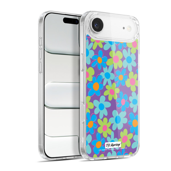 P.D. Moreno Patterns Purple Soft Gel Case for Apple iPhone 17 Air