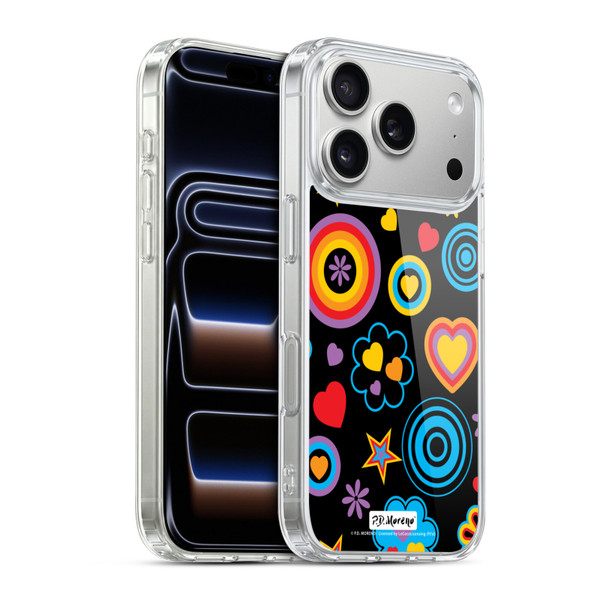 P.D. Moreno Patterns Retro Soft Gel Case for Apple iPhone 17 Pro