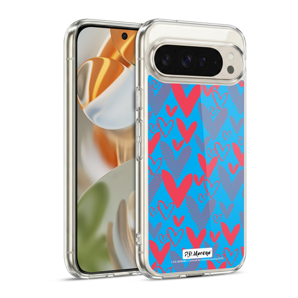 P.D. Moreno Patterns Hearts 2 Soft Gel Case for Google Pixel 9 / Pixel 9 Pro