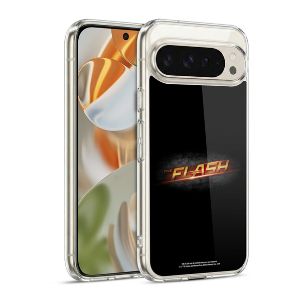 The Flash TV Series Logos Black Soft Gel Case for Google Pixel 9 / Pixel 9 Pro