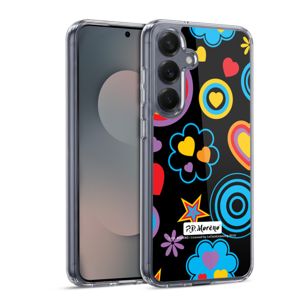 P.D. Moreno Patterns Retro Soft Gel Case for Samsung Galaxy S25 & MagSafe