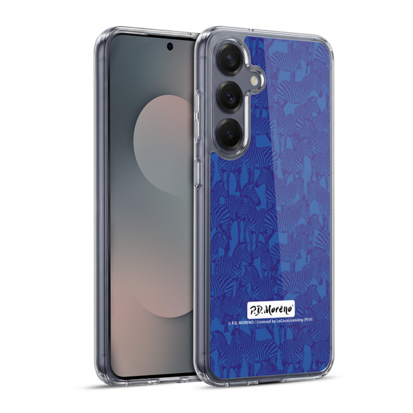 P.D. Moreno Patterns Zebra Soft Gel Case for Samsung Galaxy S25+ & MagSafe