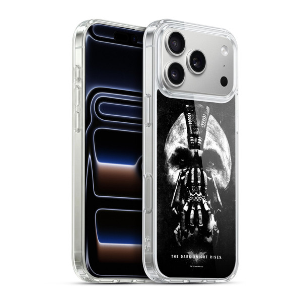 The Dark Knight Rises Key Art Bane Soft Gel Case for Apple iPhone 17 Pro Max